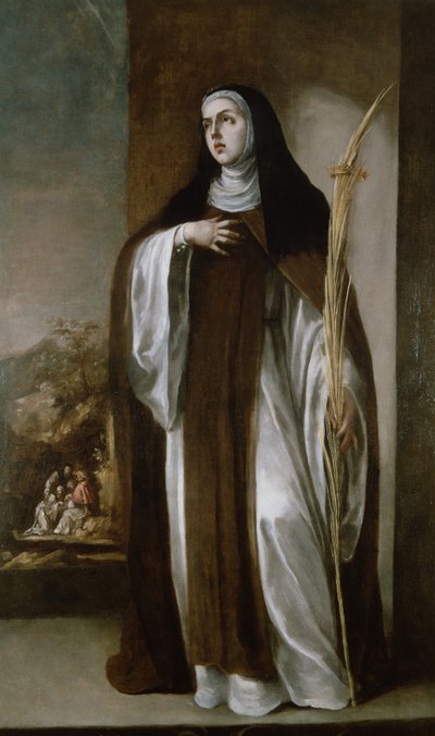 St. Eustochium by Juan de Valdes Leal